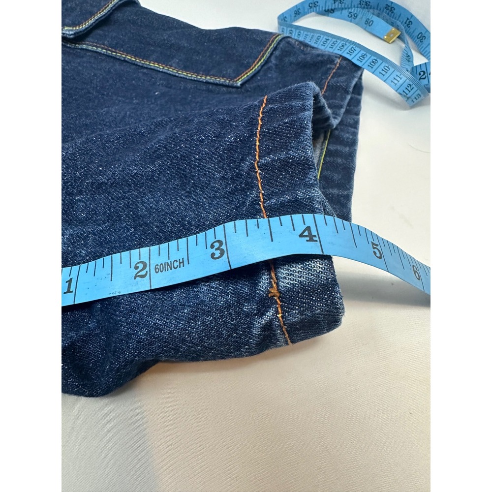 Vintage Platinum FUBU Women's Denim Shorts Size 28 Fat Albert Dumb Donald Y2K - Picture 11 of 11